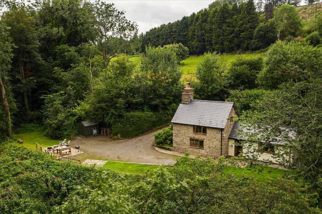 Cabalva Mill Cottage - Very Private And With Views Over The River Wye Clifford ภายนอก รูปภาพ