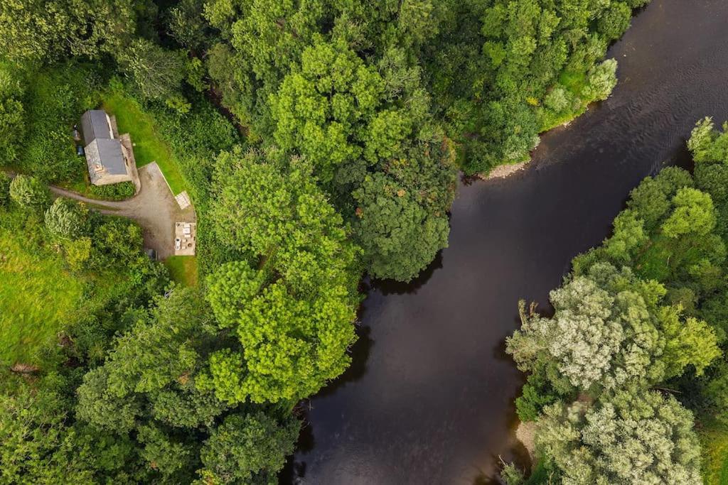 Cabalva Mill Cottage - Very Private And With Views Over The River Wye Clifford ภายนอก รูปภาพ